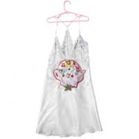 Teapot Clock slip dress (1/1) ⊹ ࣪ ˖⏱ ˚.
