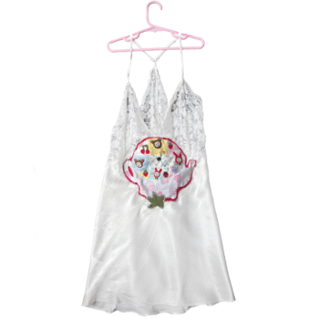 Teapot Clock slip dress (1/1) ⊹ ࣪ ˖⏱ ˚.